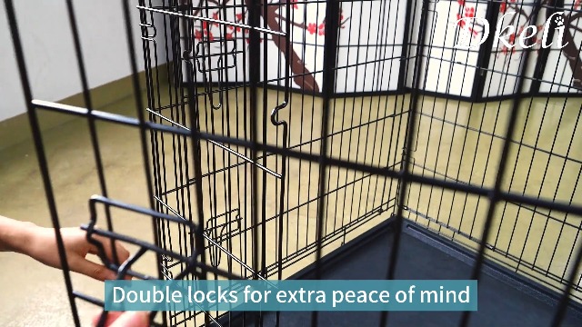 Amazon.com : Dog Crate Dog Kennel Cage for Small Dogs, 24